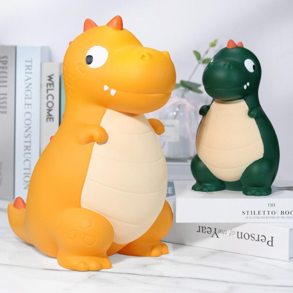 Khủng Long Con Heo Đất Hoạt Hình Dễ Thương Tiền Tiết Kiệm Hộp Rơi Kháng Ngân Hàng Để Bàn Trang Trí Bé Trai Gái Tặng Onemore