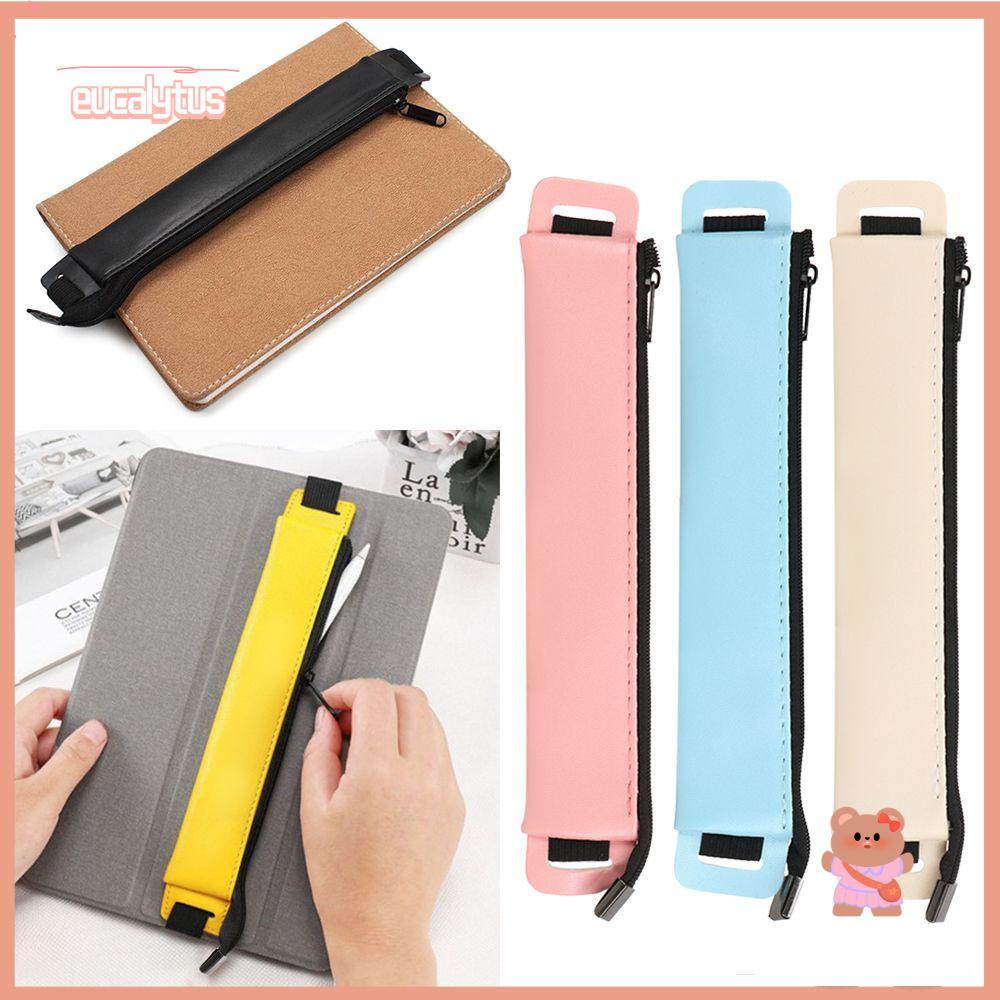 EUTUS 1 Túi Da Đựng Bút Cảm Ứng Chống Thất Lạc Thông Dụng Giá Đỡ