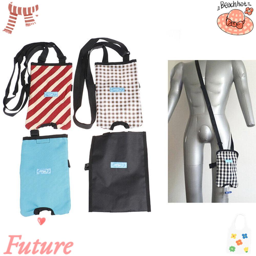 FUTURE Túi Đựng Nước Tiểu 1000ML Có Dây Đeo Vai Và Giá Đỡ Tiện Dụng Ngoài Trời