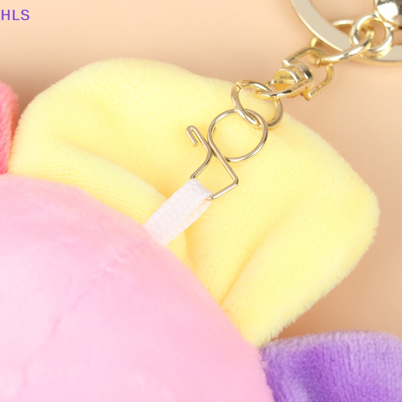 Móc Khóa Hình Hoa Hướng Dương Mặt Cười Nhồi Bông Nhiều Màu Dễ Thương