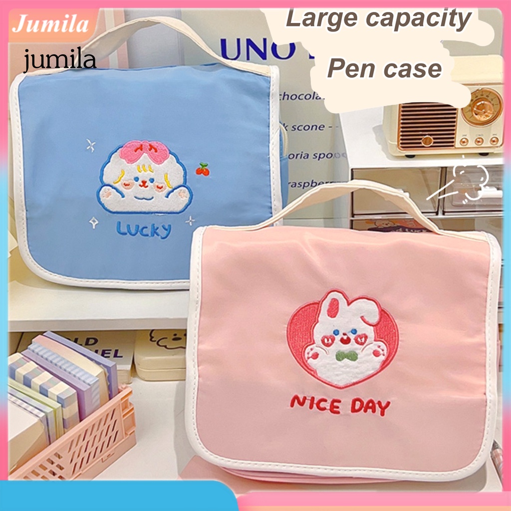 Túi Đựng Bút Chì Dung Tích Lớn Có Thể Chia Ngăn Tiện Dụng Cho Học Sinh