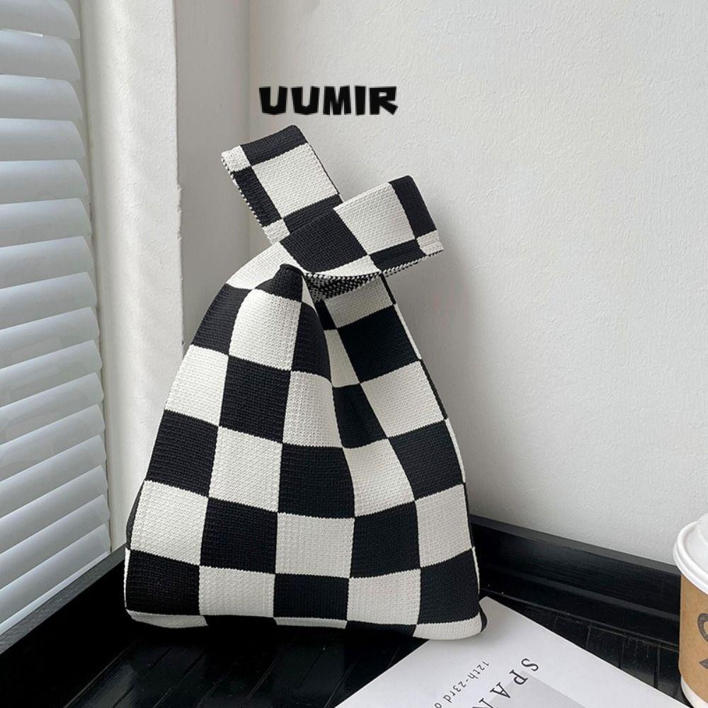 UUMIR Túi Xách Đan Len Thủ Công Mini Màu Sắc Thắt Nút Thời Trang Cho Nữ