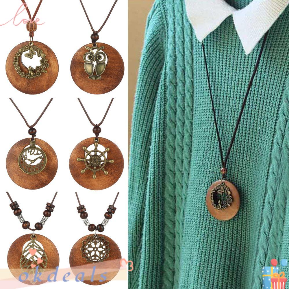 OKDEALS Vòng cổ Phong Cách Retro Thời Trang Dành Cho Nữ