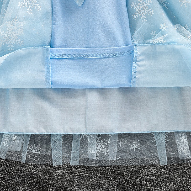 Trẻ em cô gái váy công chúa váy trẻ em cotton sequins váy trẻ em cô gái thời trang quần áo trẻ em mặc