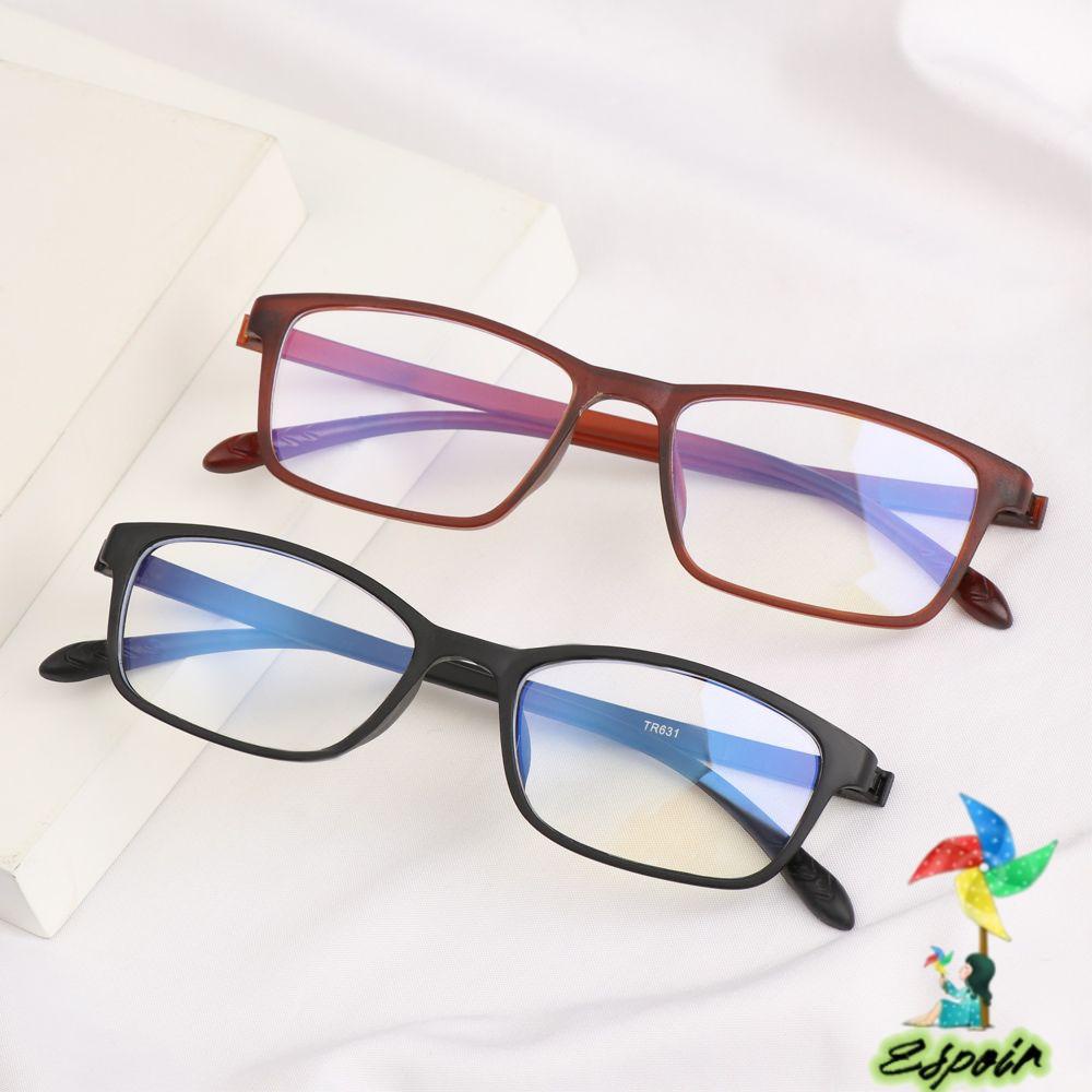 ESPO Kính Đọc Sách Siêu Nhẹ Màu Xanh Dương Trong Suốt Bảo Vệ Mắt Dành Cho Nam Nữ Sự Bảo Vệ