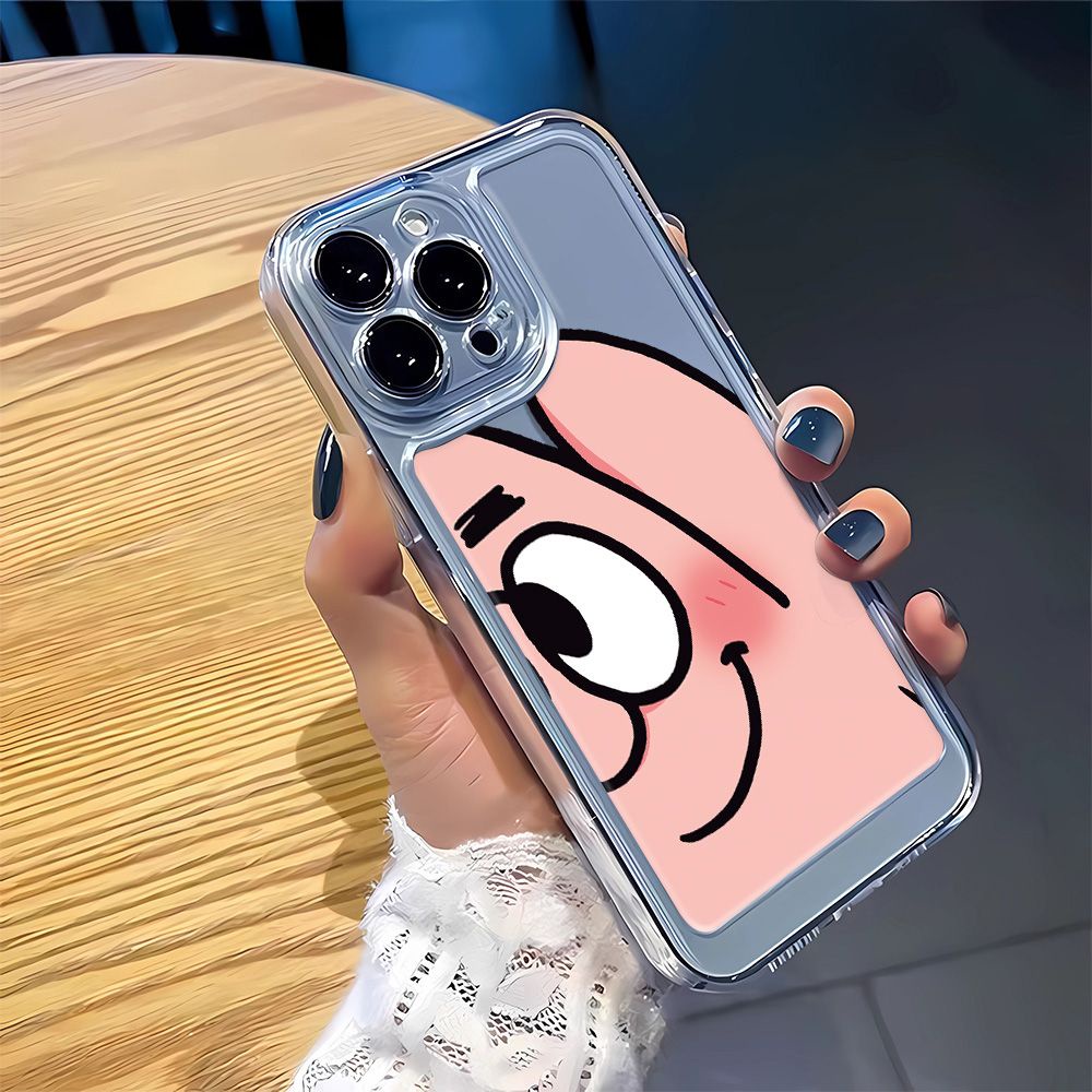 Ốp Điện Thoại Mềm Chống Bụi Bẩn In Hình Ngôi Sao Lớn Dễ Thương Cho Iphone 11Iphone14Promax 713 12 Niche Apple 8p J1OH