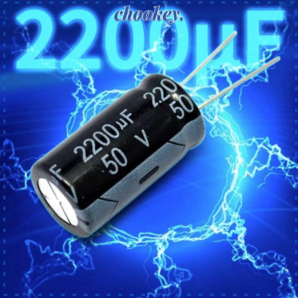 CHOOKEY Set 10 / 20 / 30 / 50 Tụ Điện Phân 10V 100uF / 680uF / 330uF / 470uF / 1000uF Chất Lượng Cao 6.3V