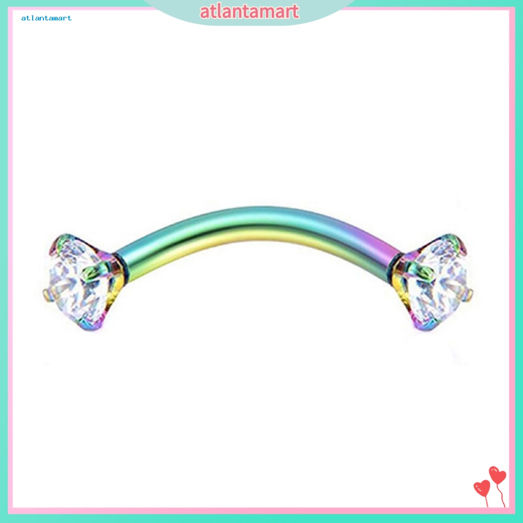 Túi Đựng Đồ Dùng Cao Cấp Tiện Dụng| Khuyên Xỏ Lông Mày Bằng Thép Đính Đá Zircon Chống Mòn Thời Trang Cho Nữ