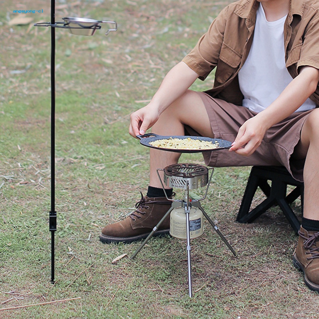 Giá Đỡ Bát Đĩa Bằng Thép Chịu Lực Cao Chống Rỉ Sét Dễ Lau Chùi Cho Cắm Trại