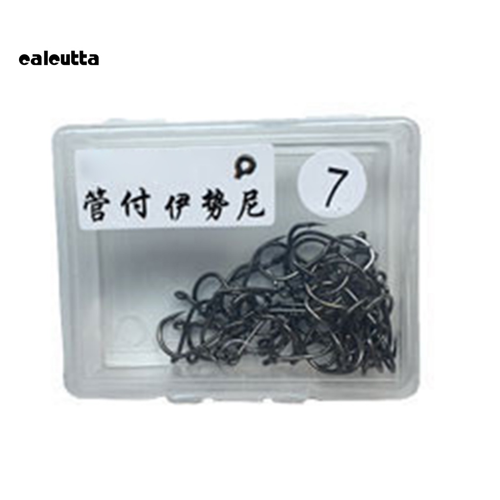 Hộp 50 Lưỡi Câu Cá Đơn Sắc Nhọn Độ Bền Cao