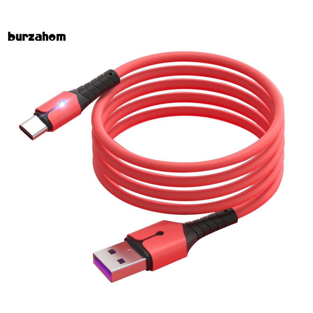 Dây Cáp Sạc Nhanh Loại C 5A Bằng Silicone TPE Dành Cho Điện Thoại Di Động