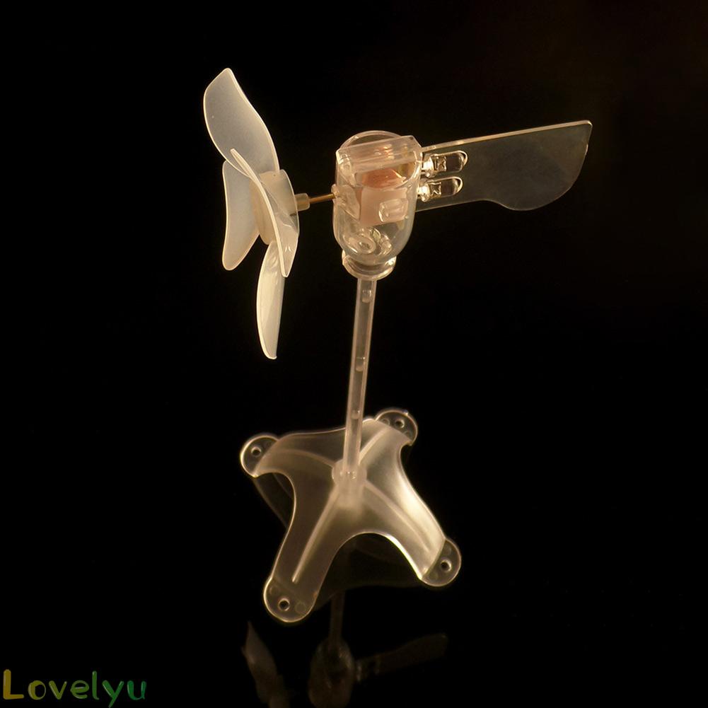 ⭐READY STOCK ⭐LED Teaching Tools Wind Turbine Generator 360graus At Any Angle Automatically