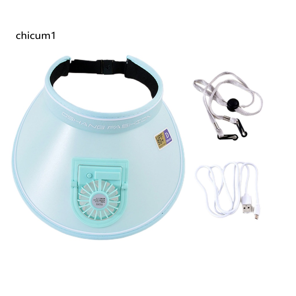 Mũ Lưỡi Trai Có Quạt Điện Chống Tia UV Tiết Kiệm Năng Lượng Cho Nữ