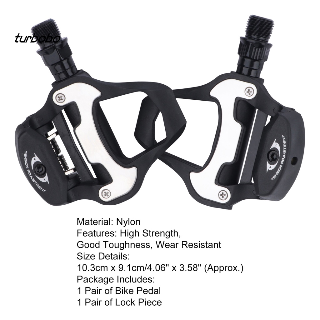 1 Bộ Bàn Đạp Tự Khóa SPD Điều Chỉnh Đúng Tư Thế Cho Xe Đạp