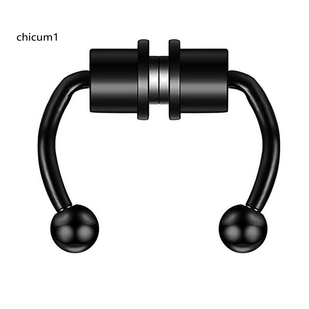 Khuyên Mũi Bằng Hợp Kim Nam Châm Không Xỏ Tái Sử Dụng Được