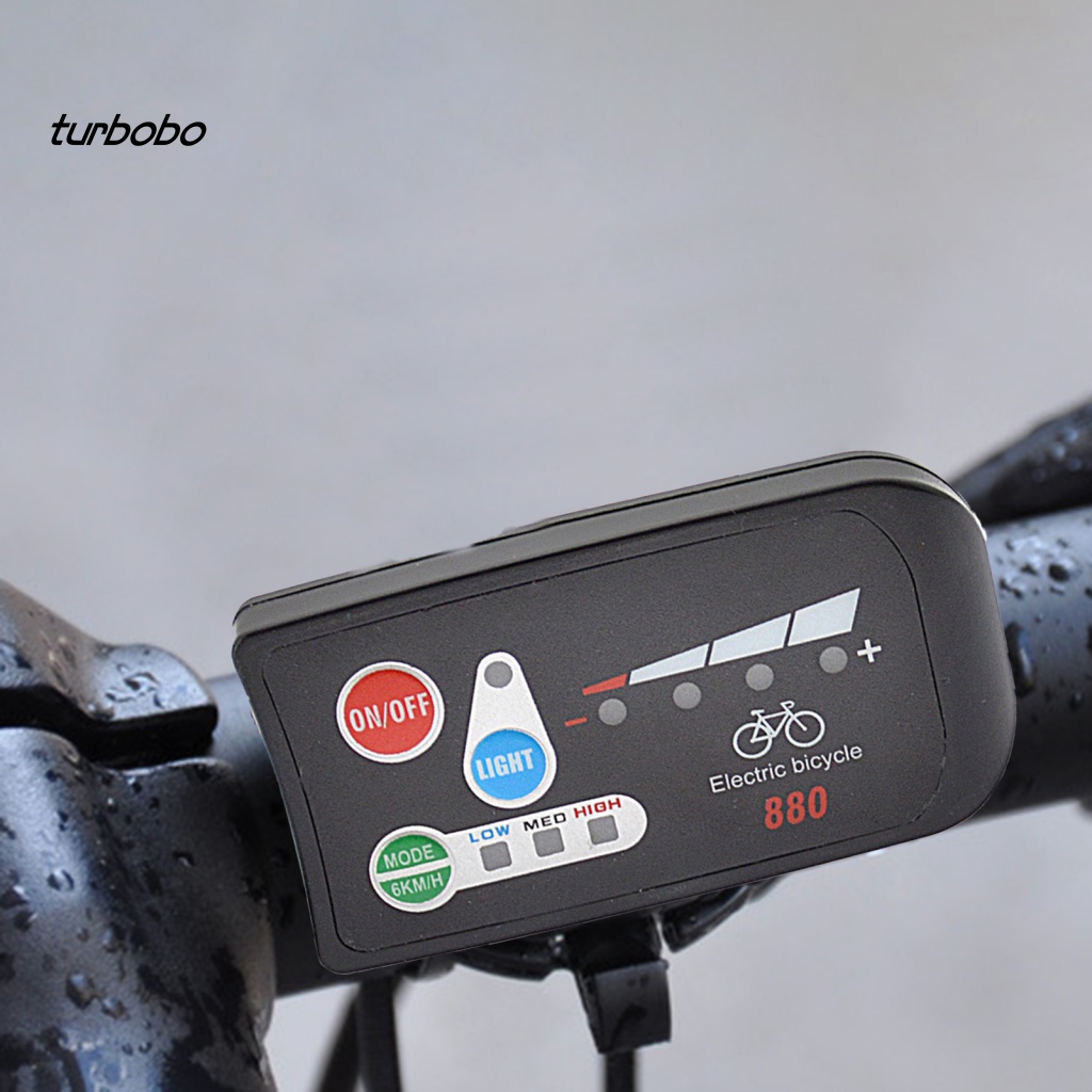 Bảng Điều Khiển Xe Đạp Điện Chống Ăn Mòn 36V 48V LED 880