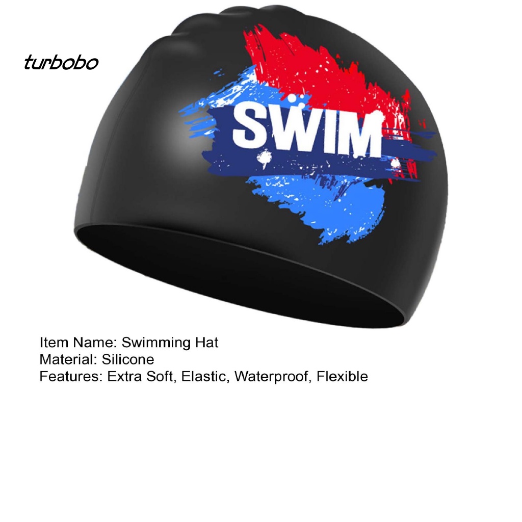 Mũ Bơi Bảo Vệ Tai Siêu Nhẹ Mềm Mại Co Giãn Tốt Chống Trượt Nhanh Khô Tiện Dụng Cho Nữ