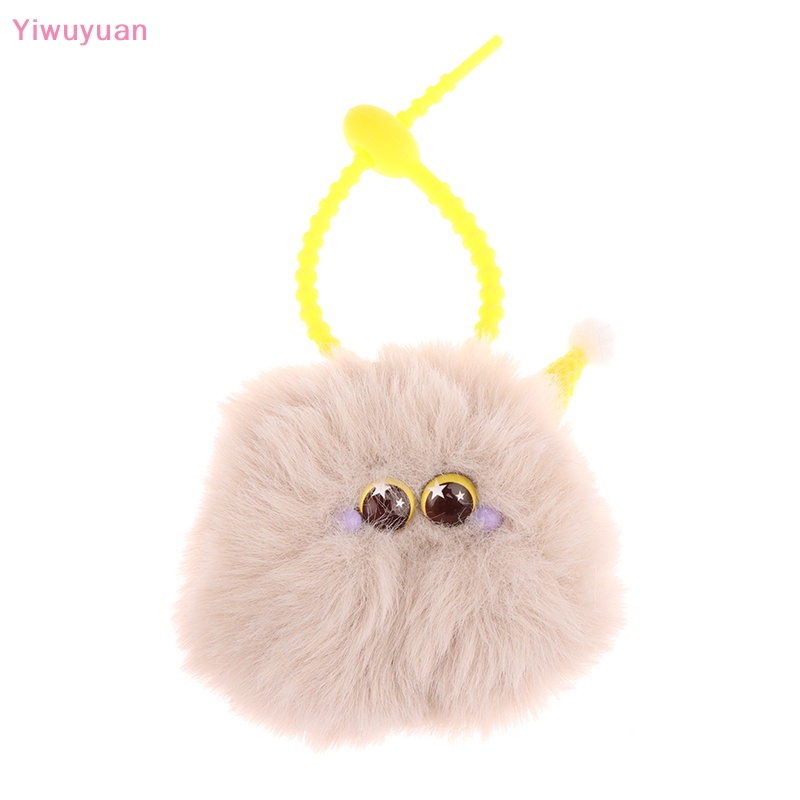 < Yiwuyuan > Móc Khóa Hình Thú Nhồi Bông Mềm Mại Dễ Thương Trang Trí Ba Lô / Ô Tô