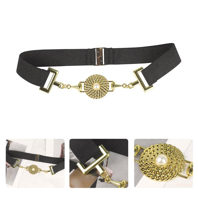 Thắt Lưng Polyester Mỏng Co Giãn Phong Cách Cổ Điển Cho Nữ