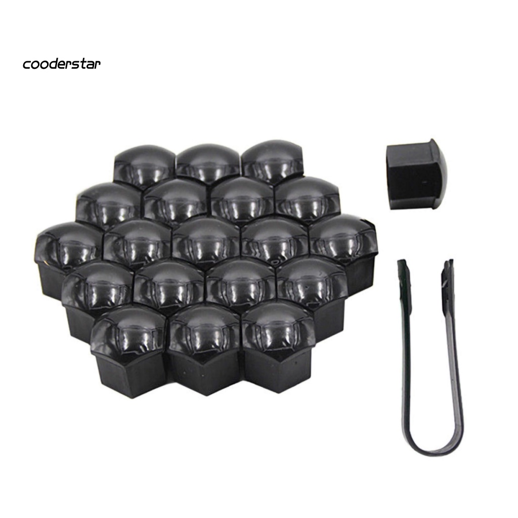 Bộ 20 Nắp Nhựa Bảo Vệ Ốc Vít Bánh Xe Hơi