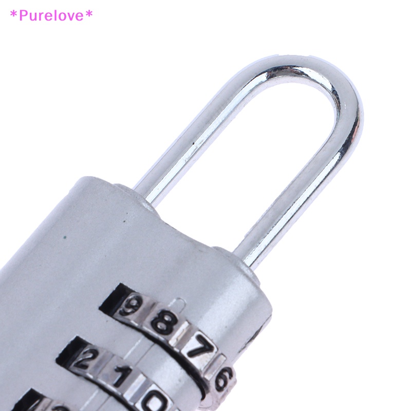 Ổ Khóa Mật Khẩu 3 Chữ Số Mini Bằng Hợp Kim Nhôm Mới