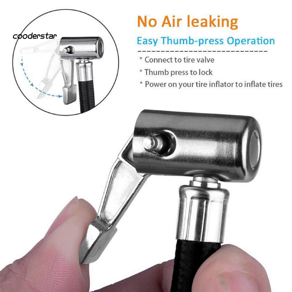 Ống Bơm Hơi Bánh Xe Hơi Độ Dẻo Cao Không Cần Chạm Tiện Dụng