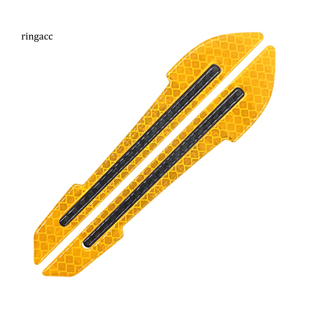 1 Cặp Nhãn Dán Phản Quang Cảnh Báo Đảo Chiều Chống Mài Mòn Cho Gương Chiếu Hậu Xe Hơi