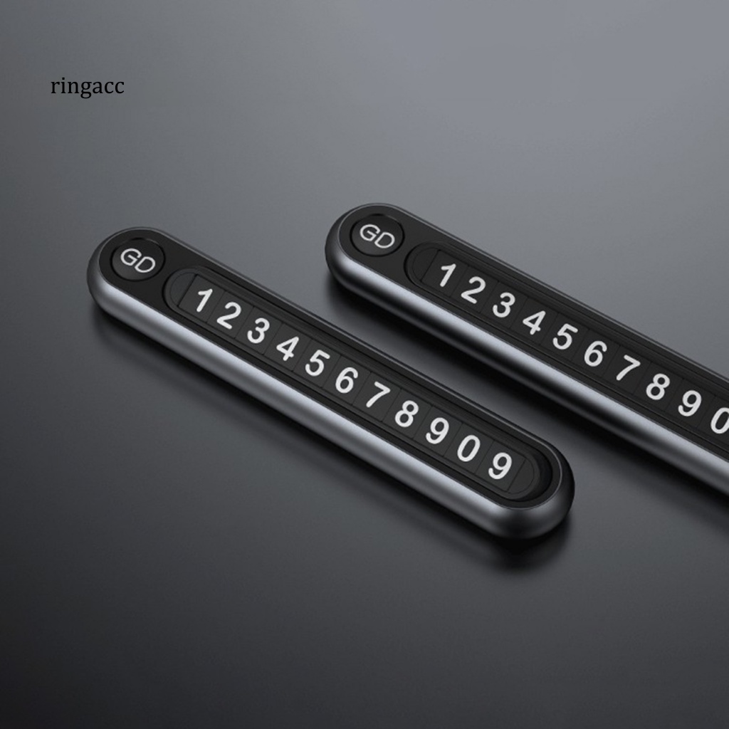 Rga Bảng Số Điện Thoại 3D Nổi Một Bấm Hiển Thị Màu Dạ Quang Hấp Thụ Mạnh Mẽ Hỗ Trợ Đậu Xe Ban Đêm