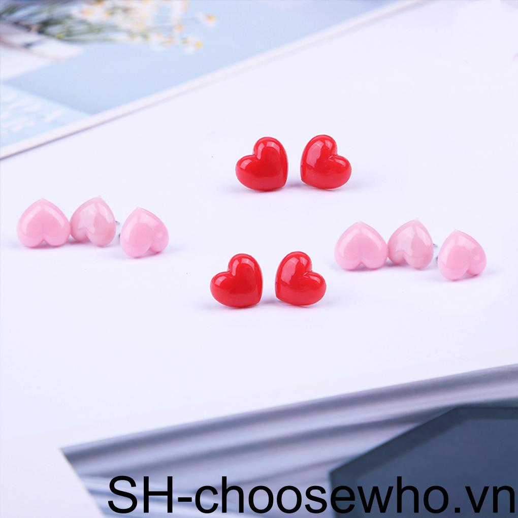 Kim Thêu Chữ Thập Thủ Công Hình Trái Tim