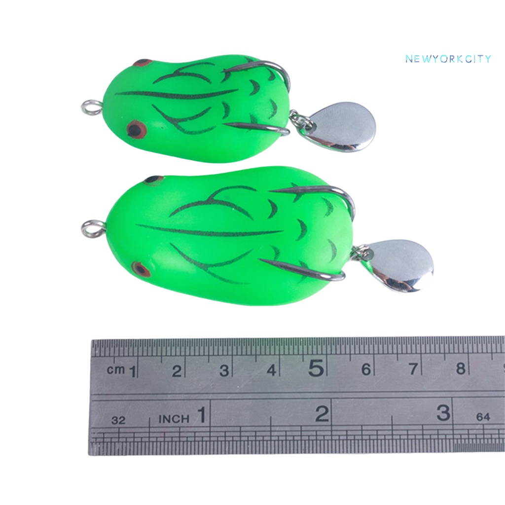 Mồi Câu Cá Giả Hình Ếch Nhỏ Trọng Lượng Nhẹ Tiện Lợi NY-4.2cm - 8g / 5cm - 14g