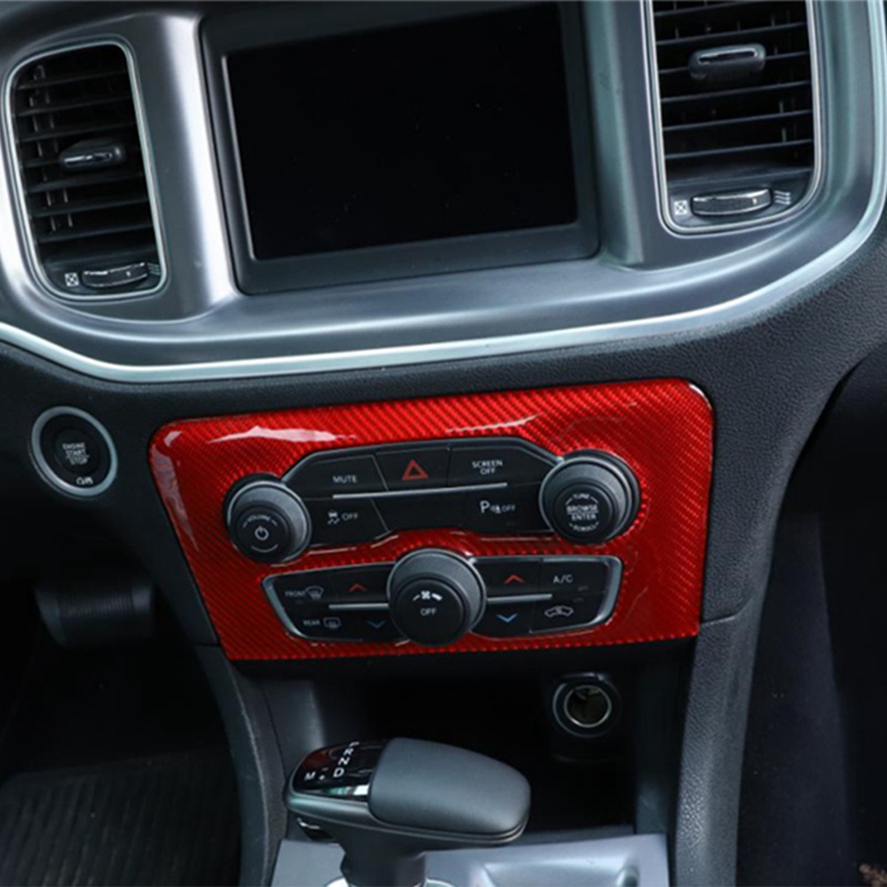 Ốp Viền Nút Điều Khiển Lỗ Thông Khí Cho 16-21 Dodge Charger