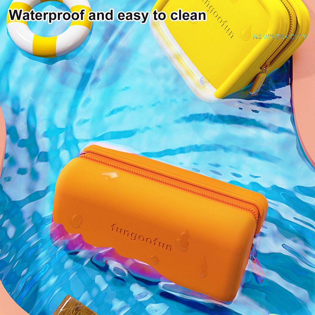 Túi Đựng Đồ Trang Điểm NY-Makeup Sức Chứa Lớn Chống Thấm Nước Có Khóa Kéo Tiện Lợi