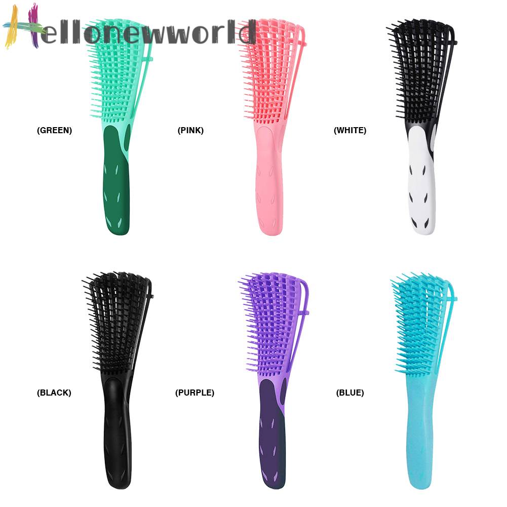 Lược Chải Tóc Mát Xa Da Đầu Bằng Nhựa Tpe Trọng Lượng Nhẹ Chuyên Dụng Cho Salon