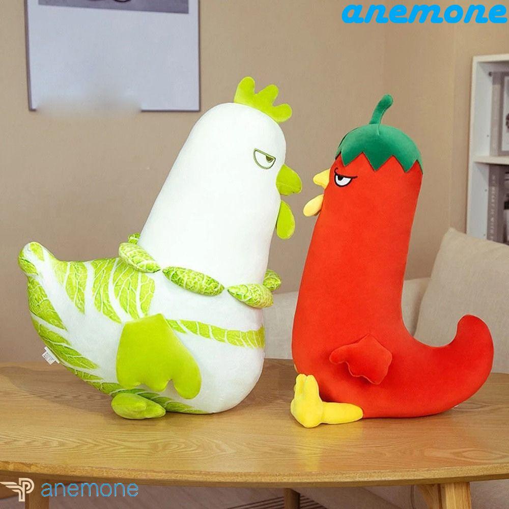 ANEMONE Gà Nhồi Bông Mềm Mại Trang Trí Nhà Cửa