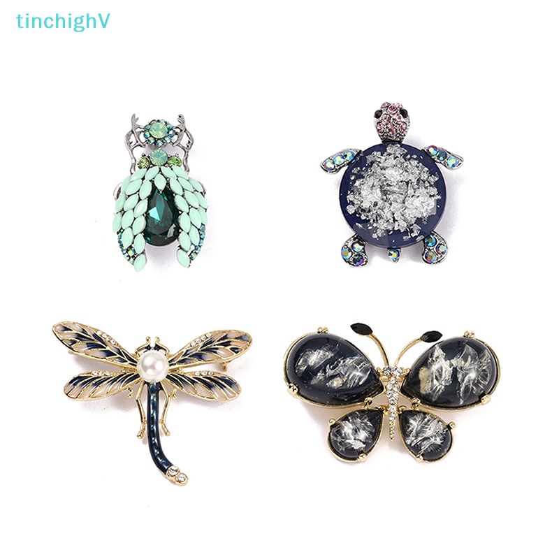 [TinchighV] Ghim Cài Áo Hình Côn Trùng Động Vật Trang Trí Tiệc Giáng Sinh