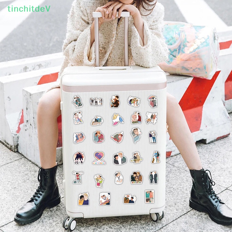 Bộ 50 Miếng Dán Trang Trí Laptop / Mũ Bảo Hiểm / Ván Trượt / Xe Hơi Họa Tiết Graffiti Độc Đáo DIY