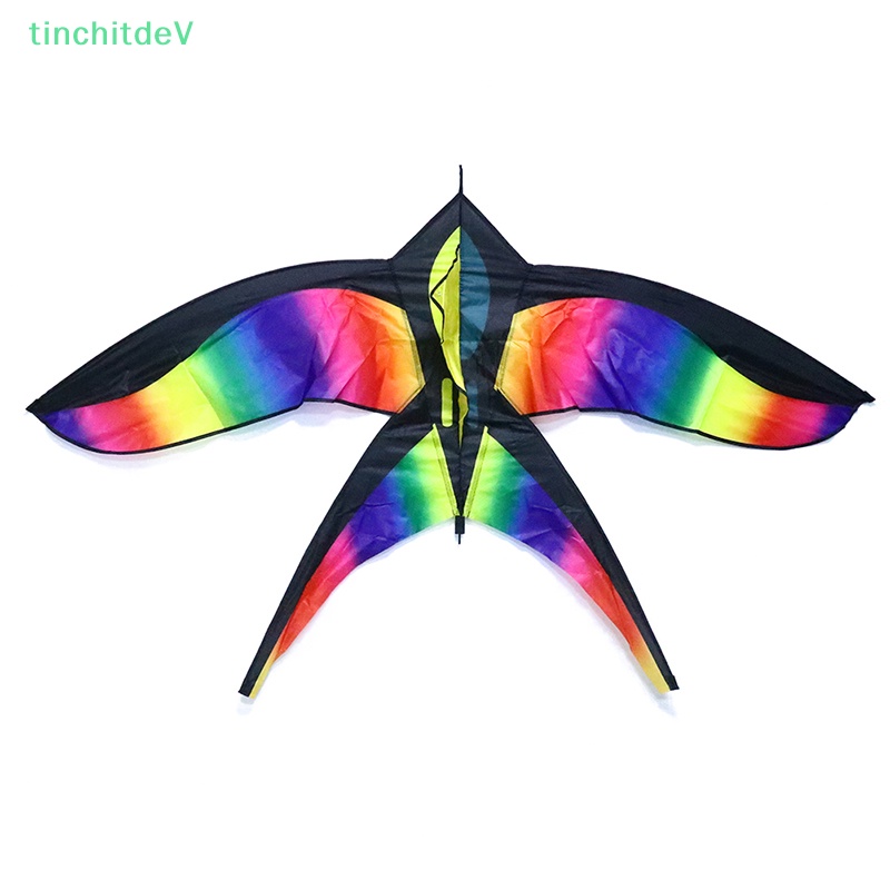 [TinchitdeV] Diều Hình Chim Mưa Lớn Bằng Vải Nylon Có Tay Cầm [Mới]