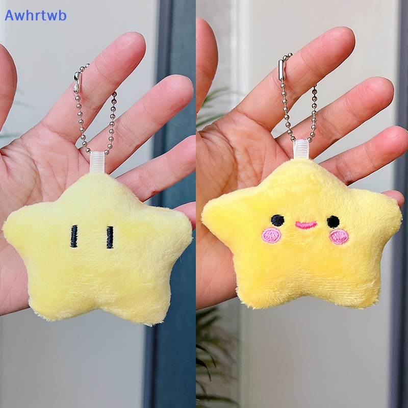 Awhrtwb Móc Chìa Khóa Xe Hơi Hình Ngôi Sao Cười Ngọt Ngào Dễ Thương Mới