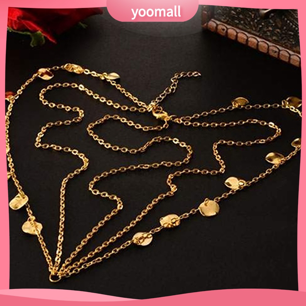 Dây Xích Đội Đầu Bằng Hợp Kim Nhiều Lớp Cho Nữ