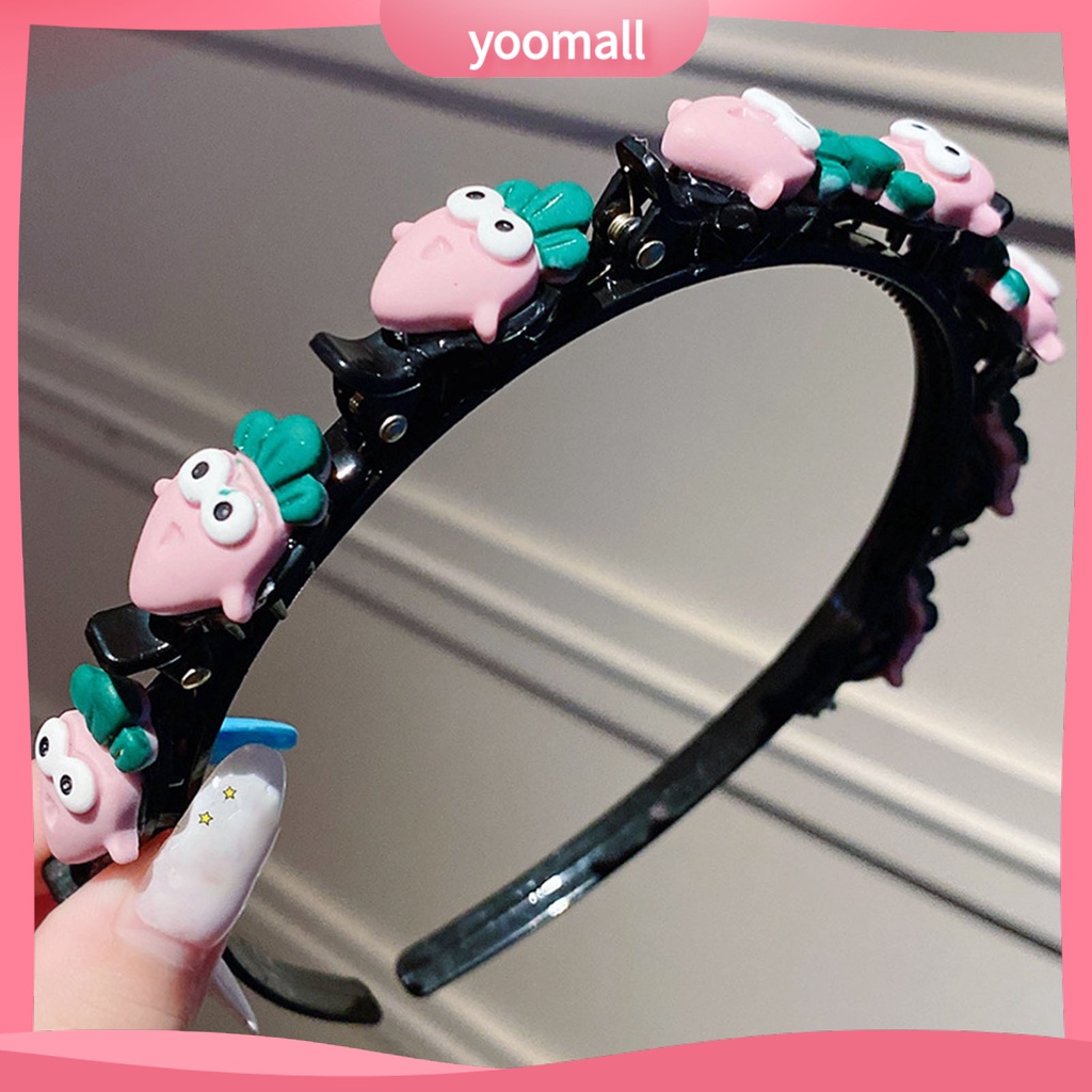 Băng Đô Cài Tóc Đính Hoa Phong Cách Hàn Quốc Xinh Xắn Cho Bé Gái