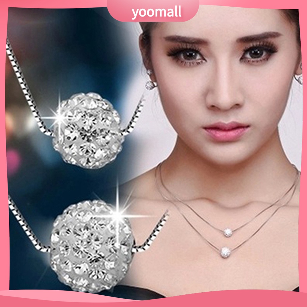 Vòng cổ Hai Lớp Đính Đá Sang Trọng Cho Nữ