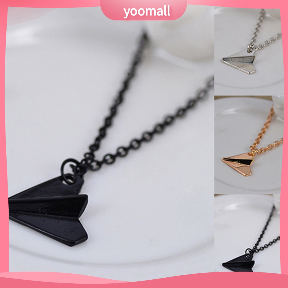 Vòng cổ Nam Mặt Hình Máy Bay Giấy Thời Trang