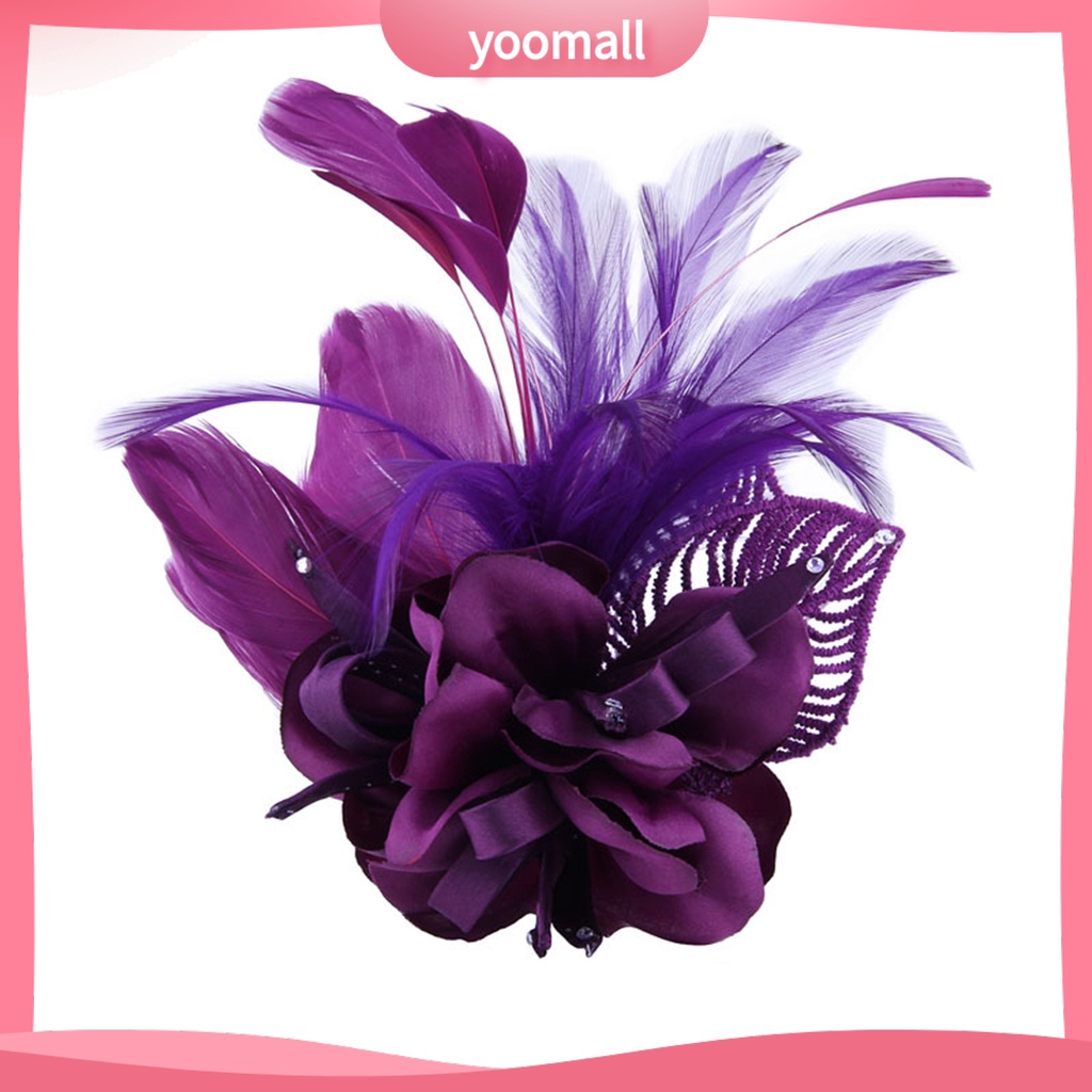 Ghim Cài Áo Hình Lông Vũ Chống Mòn Làm Thủ Công