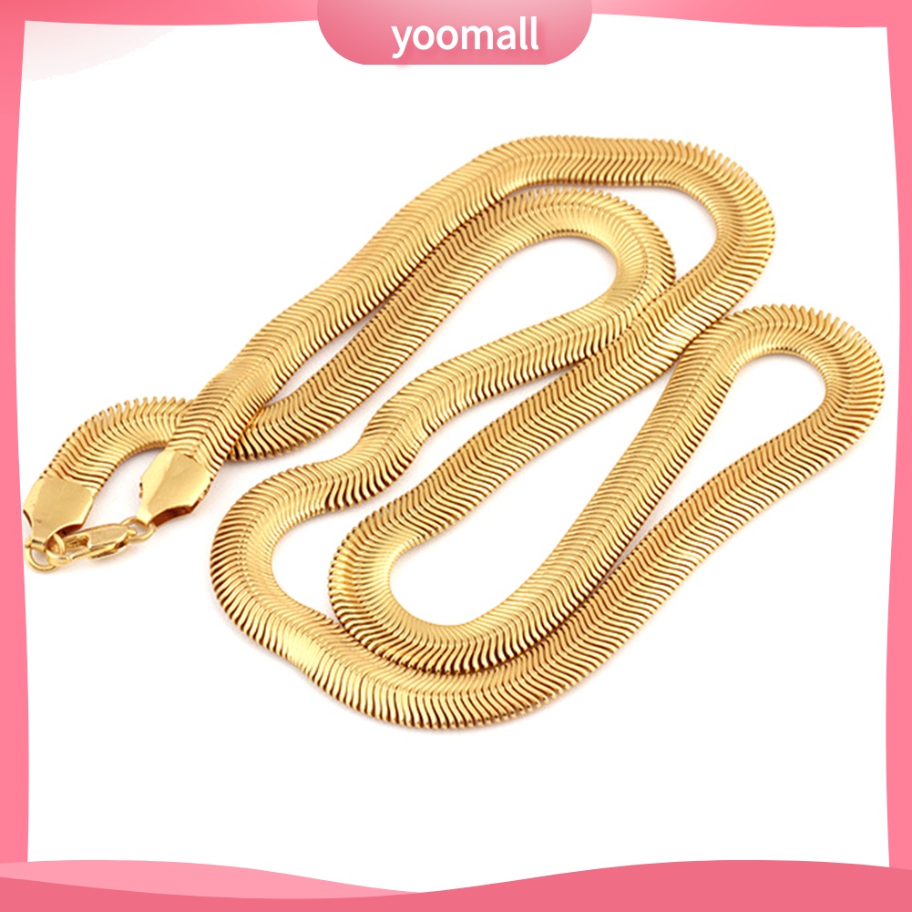 Vòng cổ Dạng Rắn Bằng Đồng Thời Trang Punk Hip Hop Kpop Rapper Cho Nam Và Nữ