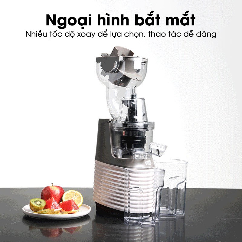 Máy Ép Chậm Xiaomi BUD BJ32 Máy Ép Trái Cây Hoa Quả, Công Suất Lớn 250W, Ép Các Loại Rau Củ Quả.