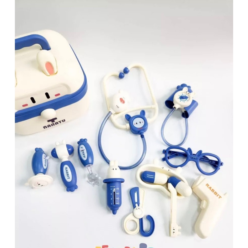 Bộ Đồ Chơi Bác Sĩ Hình Thỏ 36 Chi Tiết Cho Bé Yêu