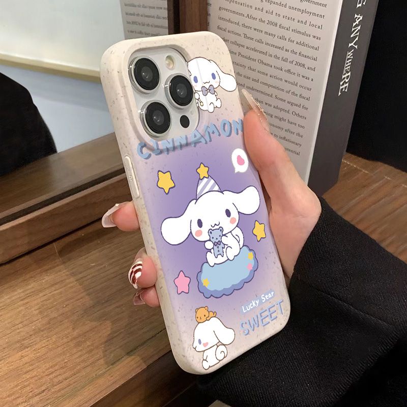 Ốp Điện Thoại Mềm Chống Sốc In Hình Chú Chó Cinnamon Cho Iphone 8 11 14 Pro Plus 7 1213 max