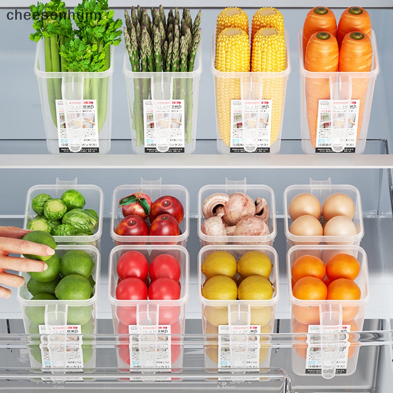 Hộp Đựng Thực Phẩm Tươi Mát Có Tay Cầm Cho Tủ Lạnh Nhà Bếp