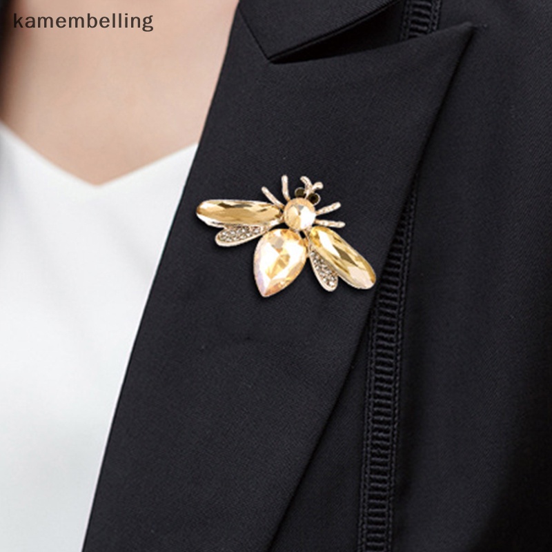 Cài Áo Hình Con Ong Đính Đá Dễ Thương