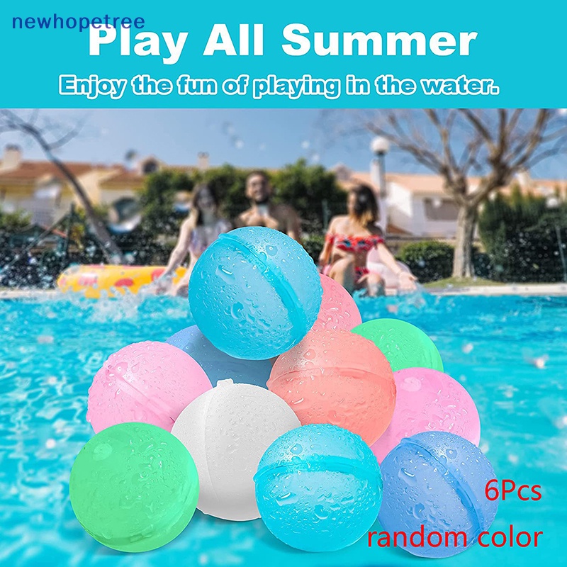 Set 6 Bong Bóng Silicone Đồ Chơi Có Thể Tái Sử Dụng